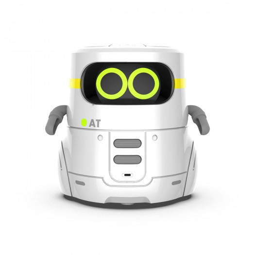 

Умный робот с сенсорным управлением и обучающими карточками - AT-ROBOT 2 (белый)