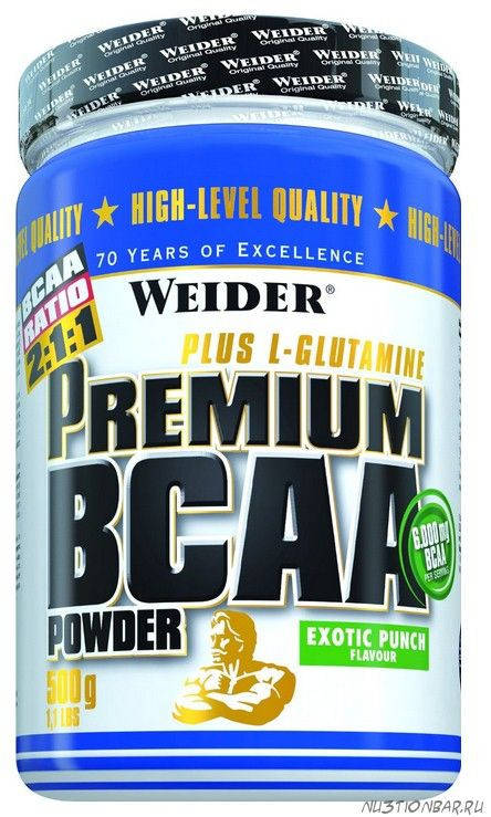

Weider Premium BCAA Powder 500g