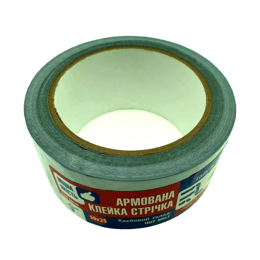 

Скотч армированный металлический для утепления царг 10м.