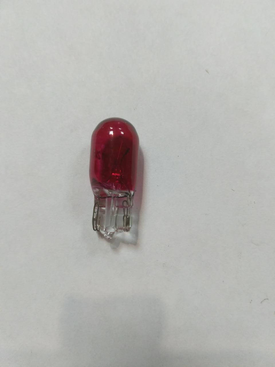

Лампа поворотов и панели приборов T10 12V3W без цоколя (красная)