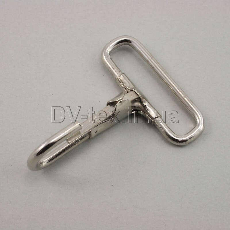 

Карабин для сумок 32мм, MTКР-32 (9217/4063), никель