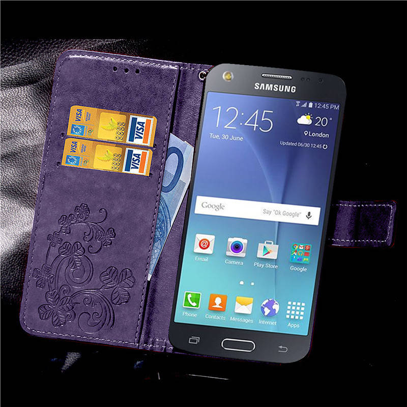 

Чехол Clover для Samsung Galaxy J5 2015 J500 J500h книжка фиолетовый