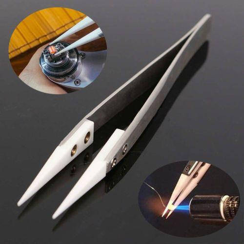 

Керамический пинцет Tweezer для прожигания спиралей Для вейпа Vetus