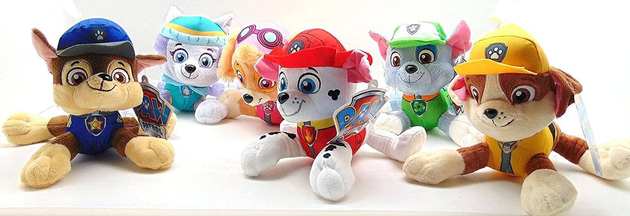 

Щенячий Патруль набор мягких щенков спасателей 15 см PAW Patrol Plush