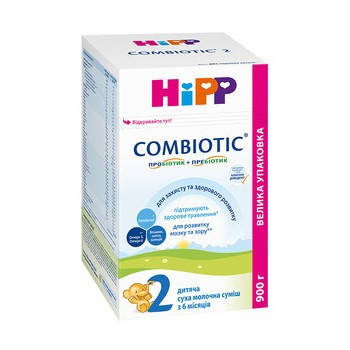 

Молочна суміш HiPP Combiotik 2, 6+, 900г