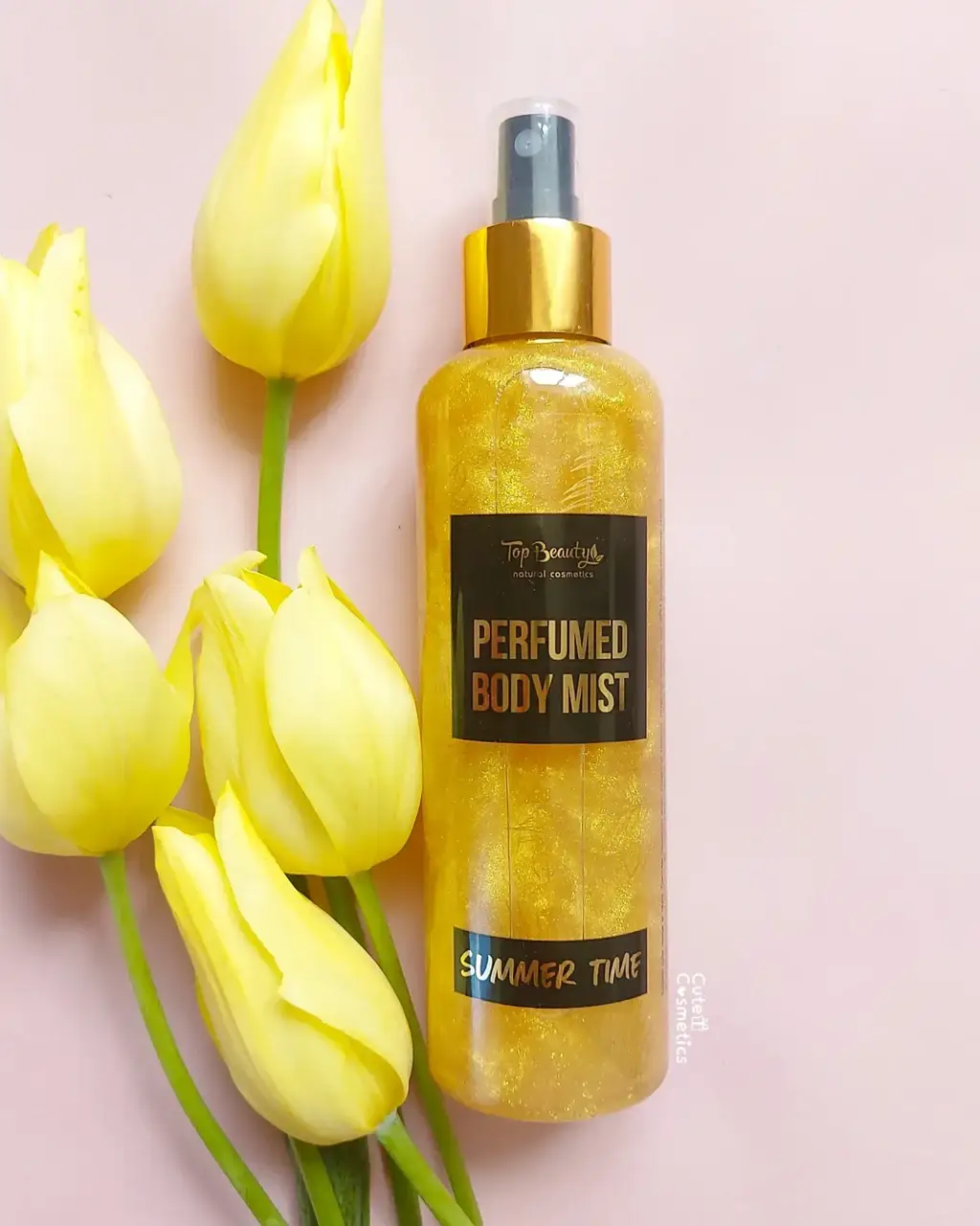 

Парфумований спрей для тіла з шиммером Top Beauty, 200 мл Summer time