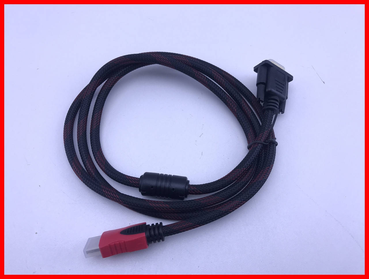 

Кабель переходник соединитель HDMI - VGA 00038, Черный