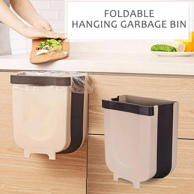 

Мусорное ведро Folding Trash Can! Sales, Коричневый