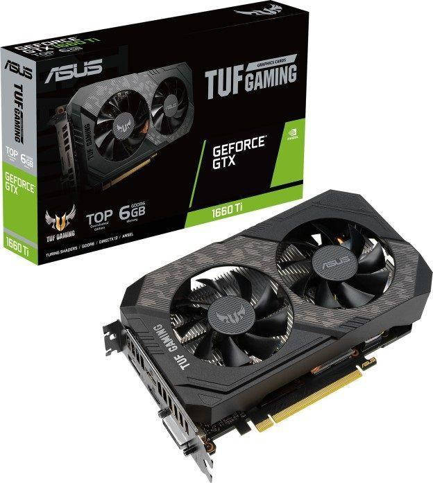 

Видеокарта ASUS TUF-GTX1660TI-6G-EVO-GAMING