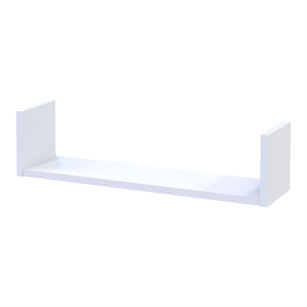 Комплект полиць Doros Філ Білий 3 шт 30/45/60х15х15 (41516077) 4
