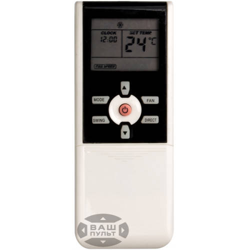 

Пульт для кондиционера MIDEA R07/BGE