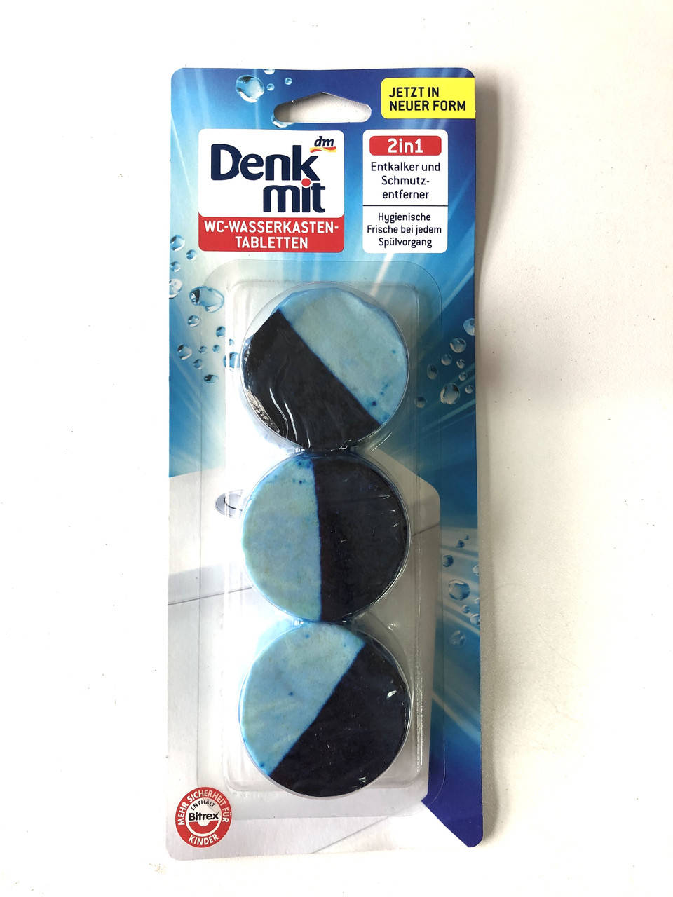 

Антибактериальные таблетки в бачок унитаза Denkmit WC-Wasserkasten-tabletten
