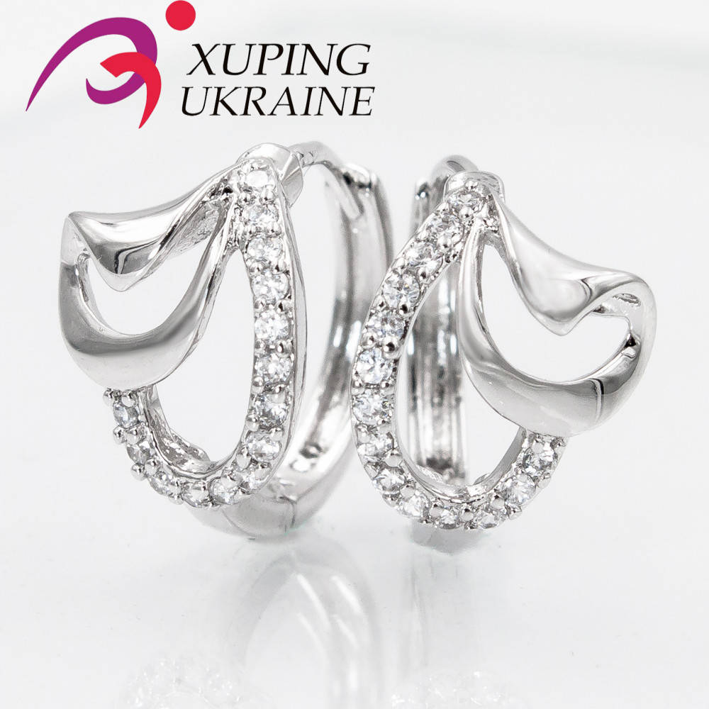 

Серьги родиум 1,5*1 см