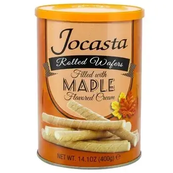 

Вафельные трубочки Jocasta Rolled Wafers Maple 400 g