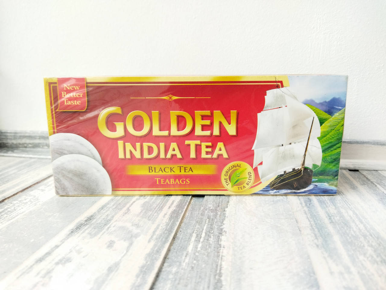 

Черный чай Golden India Tee, 100 пакетиков
