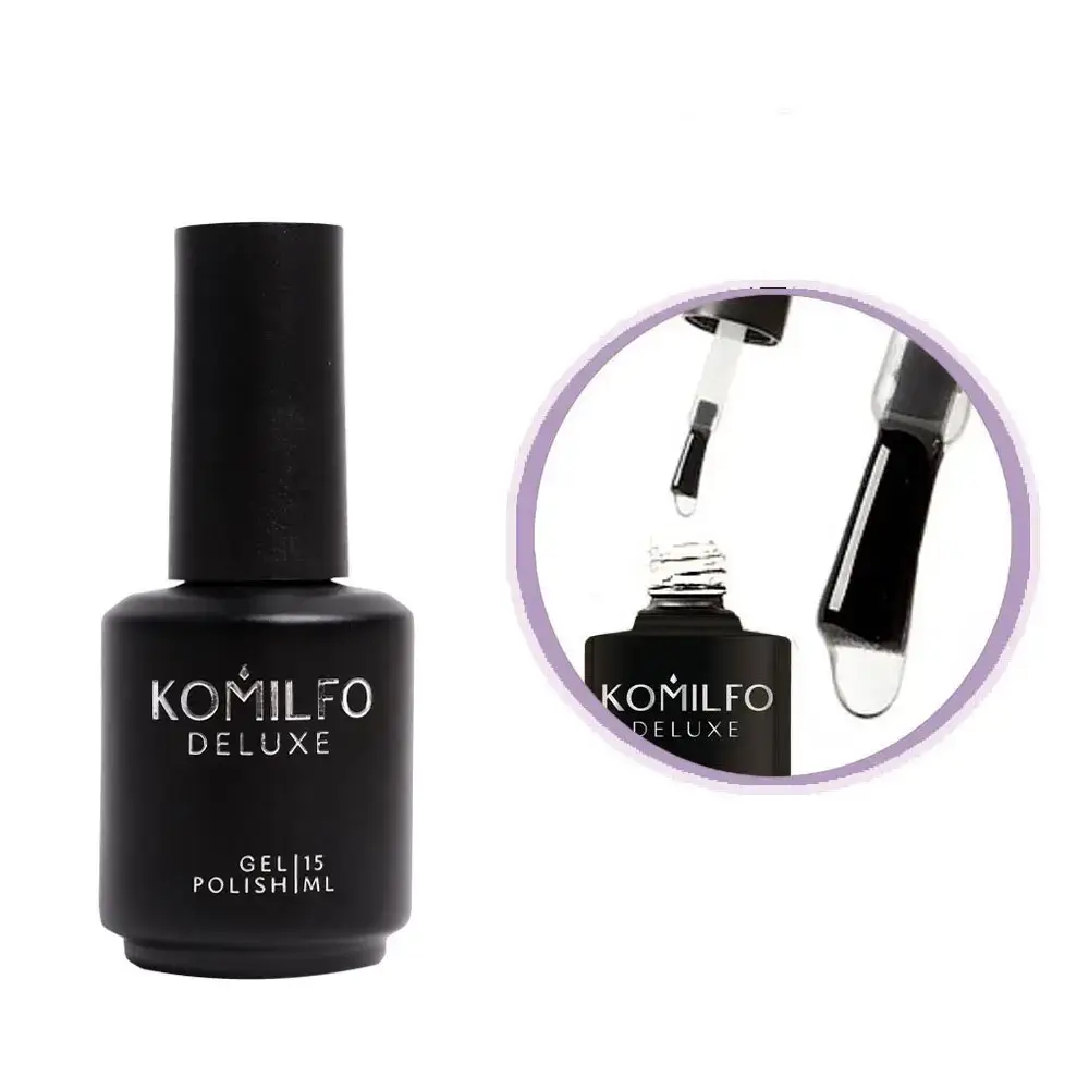 

Komilfo No Wipe No UV Top – топ для гель-лака без липкого слоя БЕЗ УФ-фильтров, 15 мл