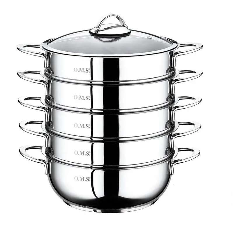 

Мантоварка-пароварка OMS 6090С-30 30x10см 6.4л / 5 уровней