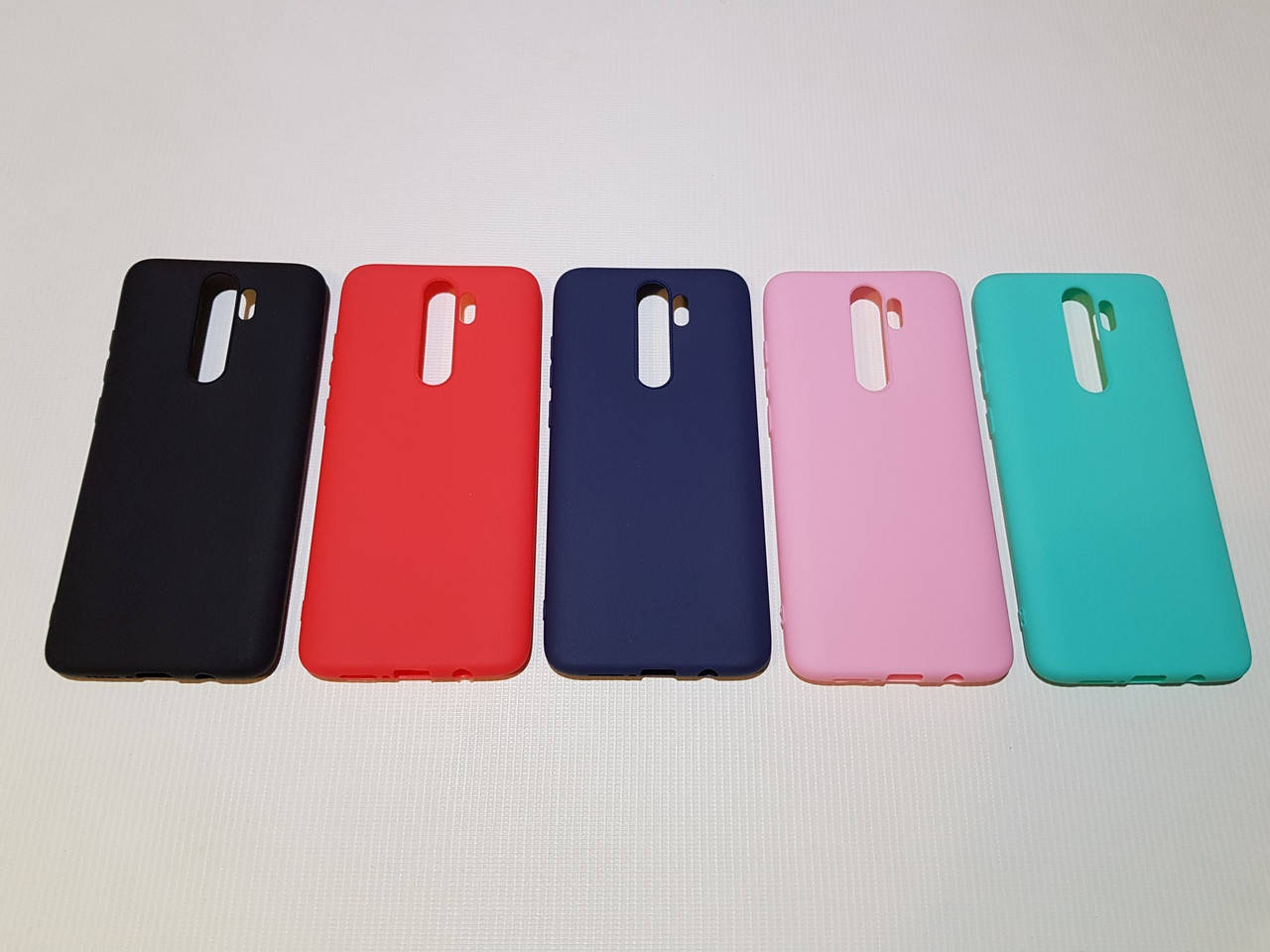 

Цветной TPU чехол для Xiaomi Redmi Note 8 Pro, Разные цвета