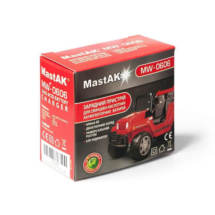 

Зарядное устройство для зарядки свинцово-кислотных аккумуляторов MW-0606 MastAK