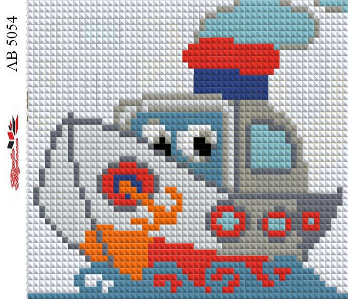 

Алмазная вышивка АВ 5054 Самолет (полная зашивка)