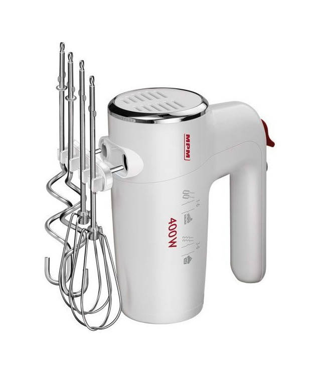 

Миксер MPM MMR-18400 Вт Режим Turbo Белый