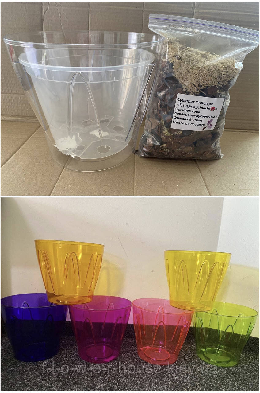 

Набір Аркада для пересадки орхідеї 18см