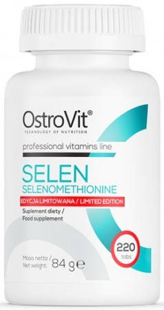

Селен OstroVit - Selen Selenomethionine Limited Edition (220 таблеток)