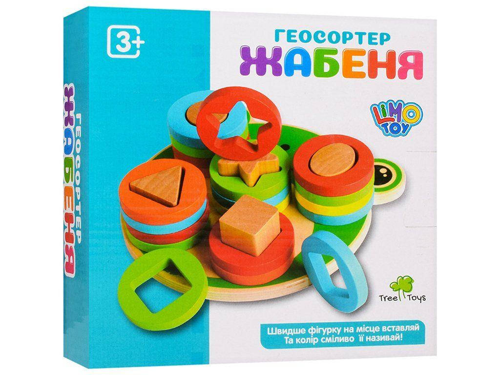 

Развивающая игрушка "Геосортер Лягушонок", LimoToy, MD 1253