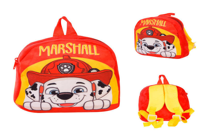 

Детский плюшевый рюкзак Paw Patrol PL82141 (60шт) Маршал, р-р рюкзака – 20*7*22 см