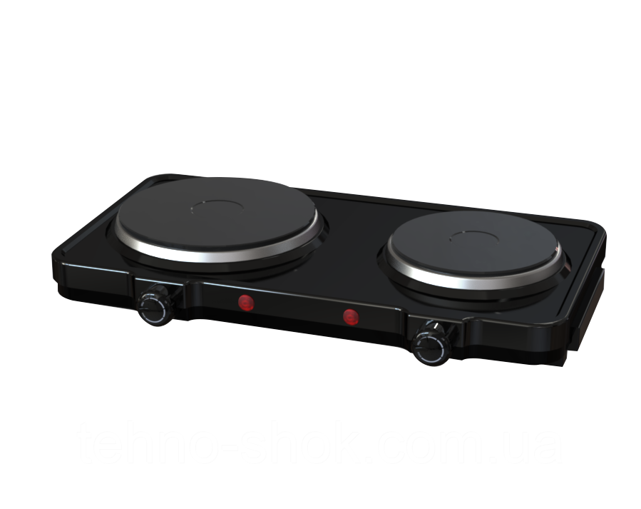 

Электроплита Asel AP-0101 (2 конфорки, чугунный диск, плавный переключатель) 2500Вт