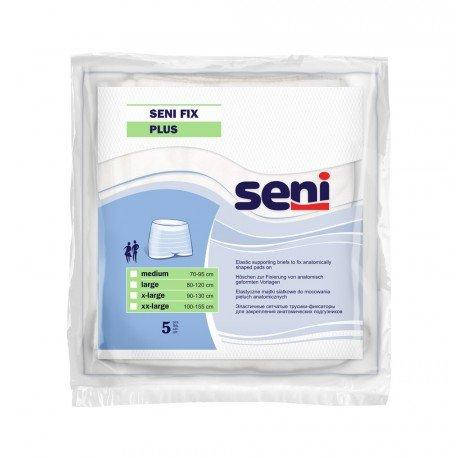 

Сетчатые трусики-фиксаторы Seni Fix Plus 3, L Large, 5 шт/уп, 80 - 140 см