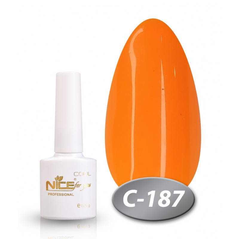 

Гель-лак Nice for you Cool C-187 манго 8,5 мл