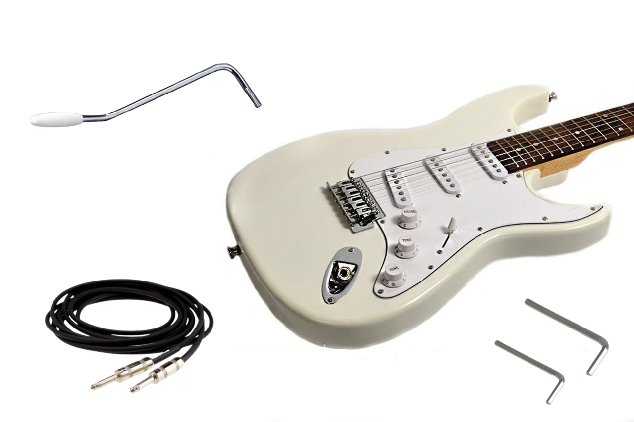 

Электрогитара J8 ST HMG 101 WH, Белый