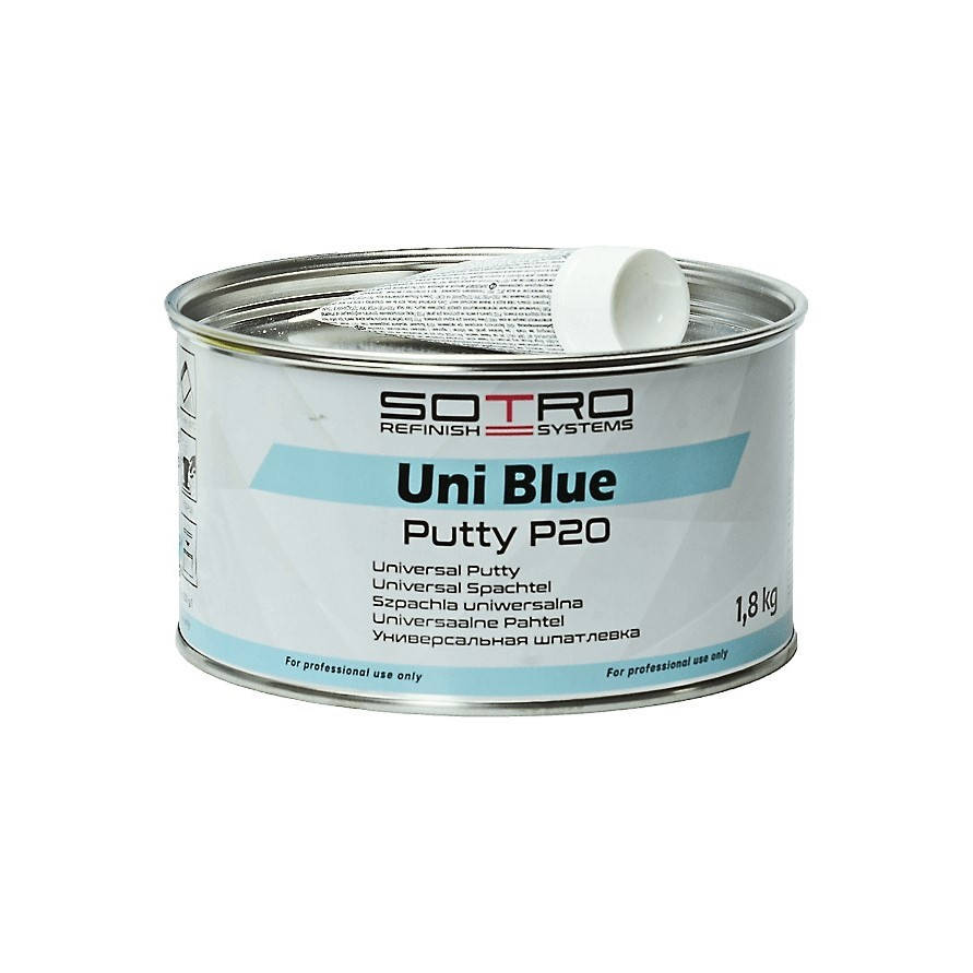 

Универсальная шпаклевка SOTRO Uni Blue Putty P20 1.8 кг