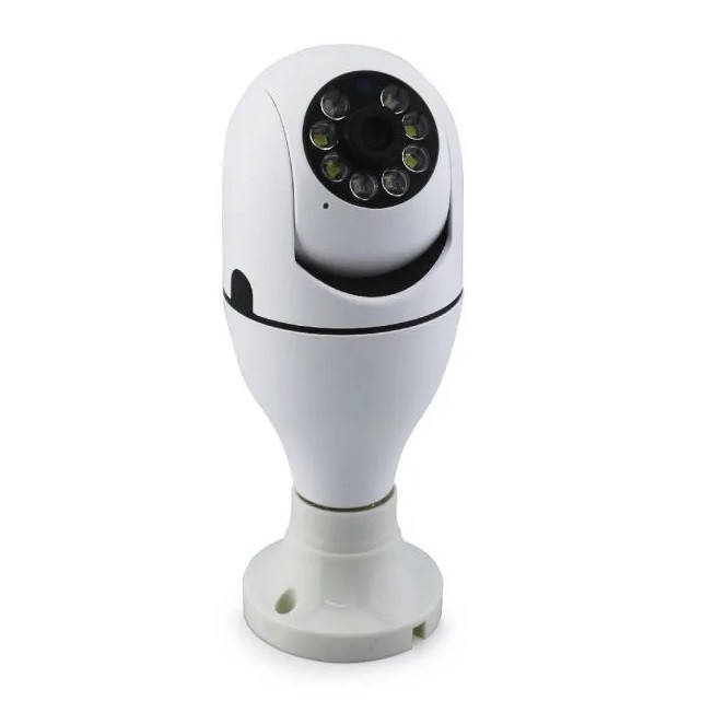 

Камера видеонаблюдения CAMERA CAM L1 8069 E27 WIFI IP 360°, белая