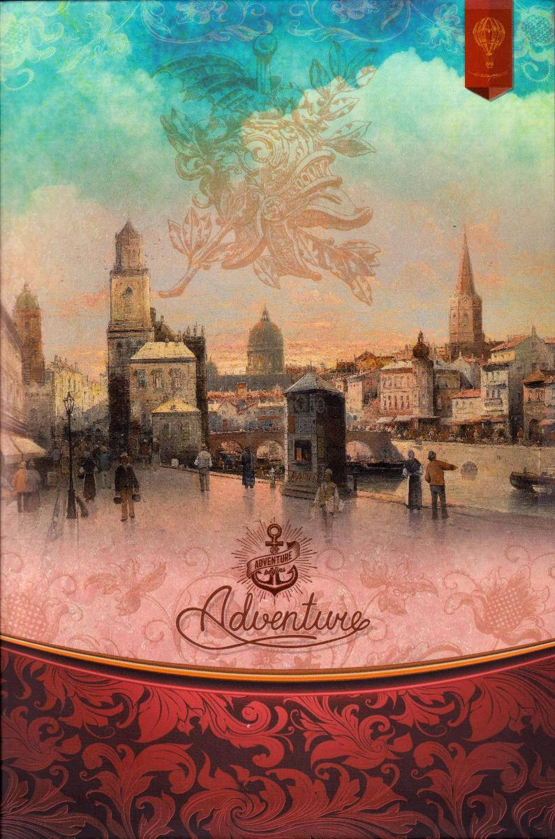 

Канцелярская книга А4 96 л. инт. обл., клетка "Adventure" 1В 763