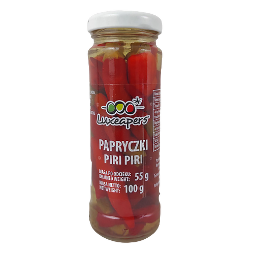 

Перець пірі пірі Luxeapers 55/100g 12шт/ящ (Код : 00-00003091)