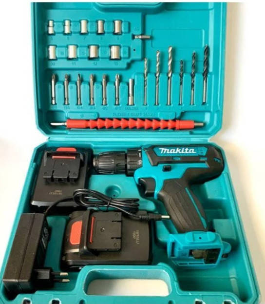 

Беспроводной шуруповерт Makita DF331D 24V 5A/h Li-on с набором инструментов