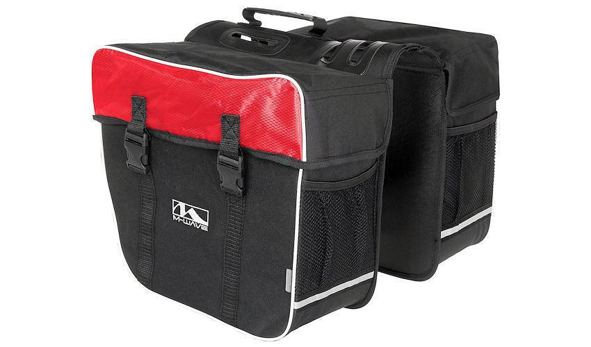 

Сумка на багажник M-Wave Amsterdam черный /красный (A-SP-0097)