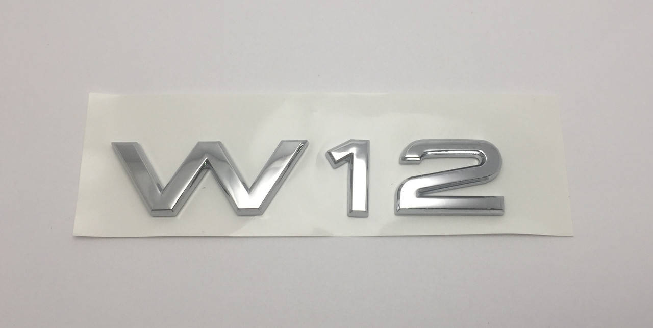 

Эмблема надпись багажника Audi w12