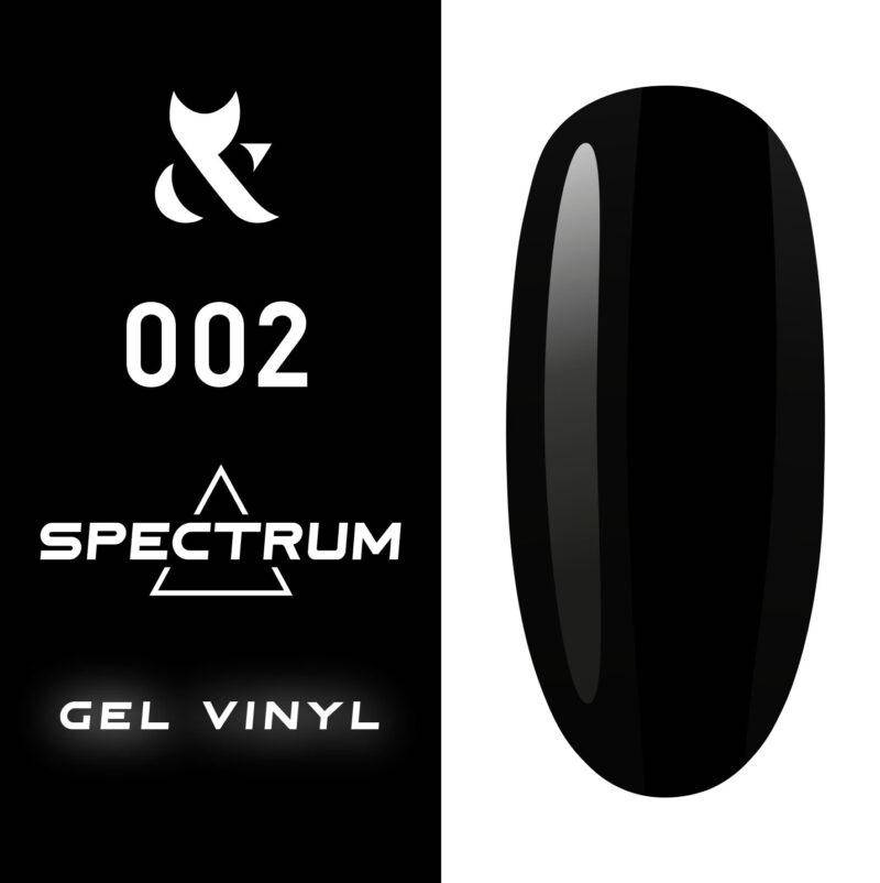 

Гель-лак F.O.X. Spectrum 002 (черный), 7мл