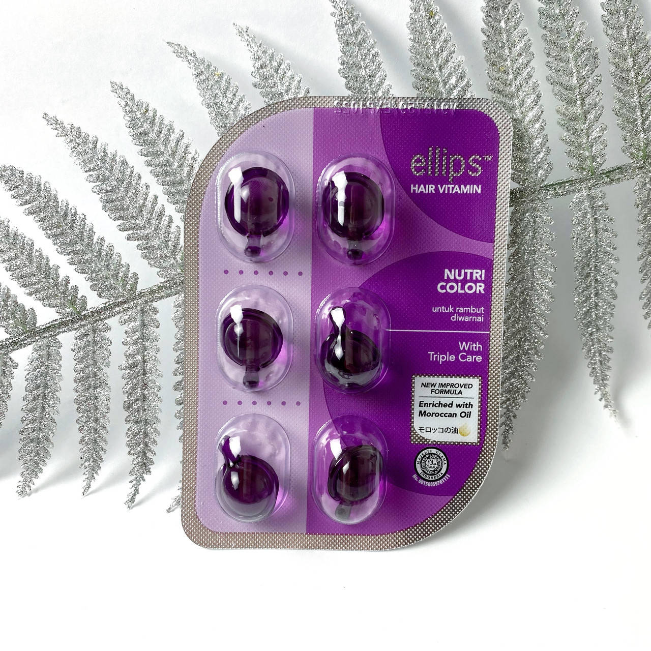 

Витамины для волос Ellips «Сияние цвета» для окрашенных волос