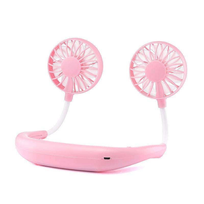 

Мини Вентилятор Neck Fan — PINK
