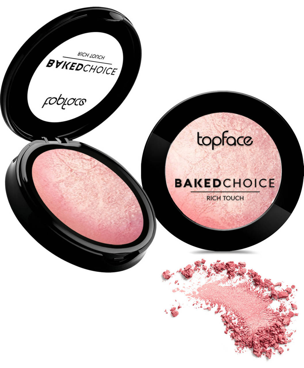 

Хайлайтер запеченный Topface Baked Choice Rich Touch PT702 №103 (Cotton Candy)
