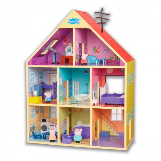 

Деревянный игровой набор Peppa - Коттедж Пеппы Делюкс 07321
