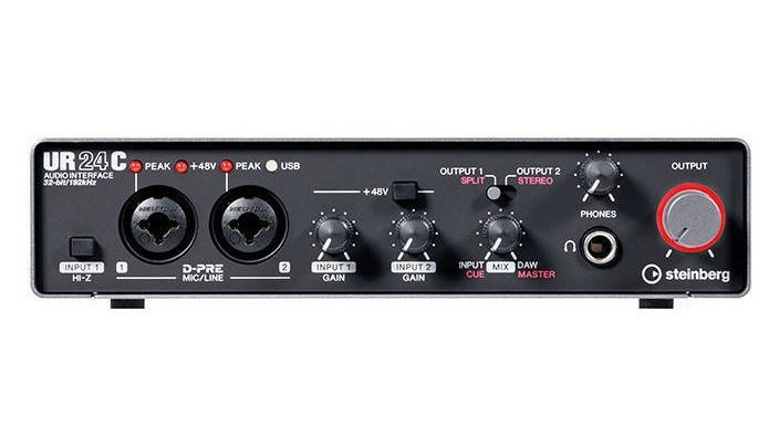 

Аудиоинтерфейс / звуковая карта Steinberg UR24С