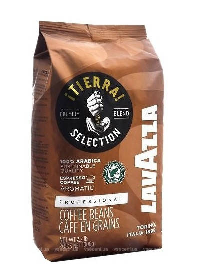 

Кофе в зернах Lavazza Tierra Selection 1 кг Италия