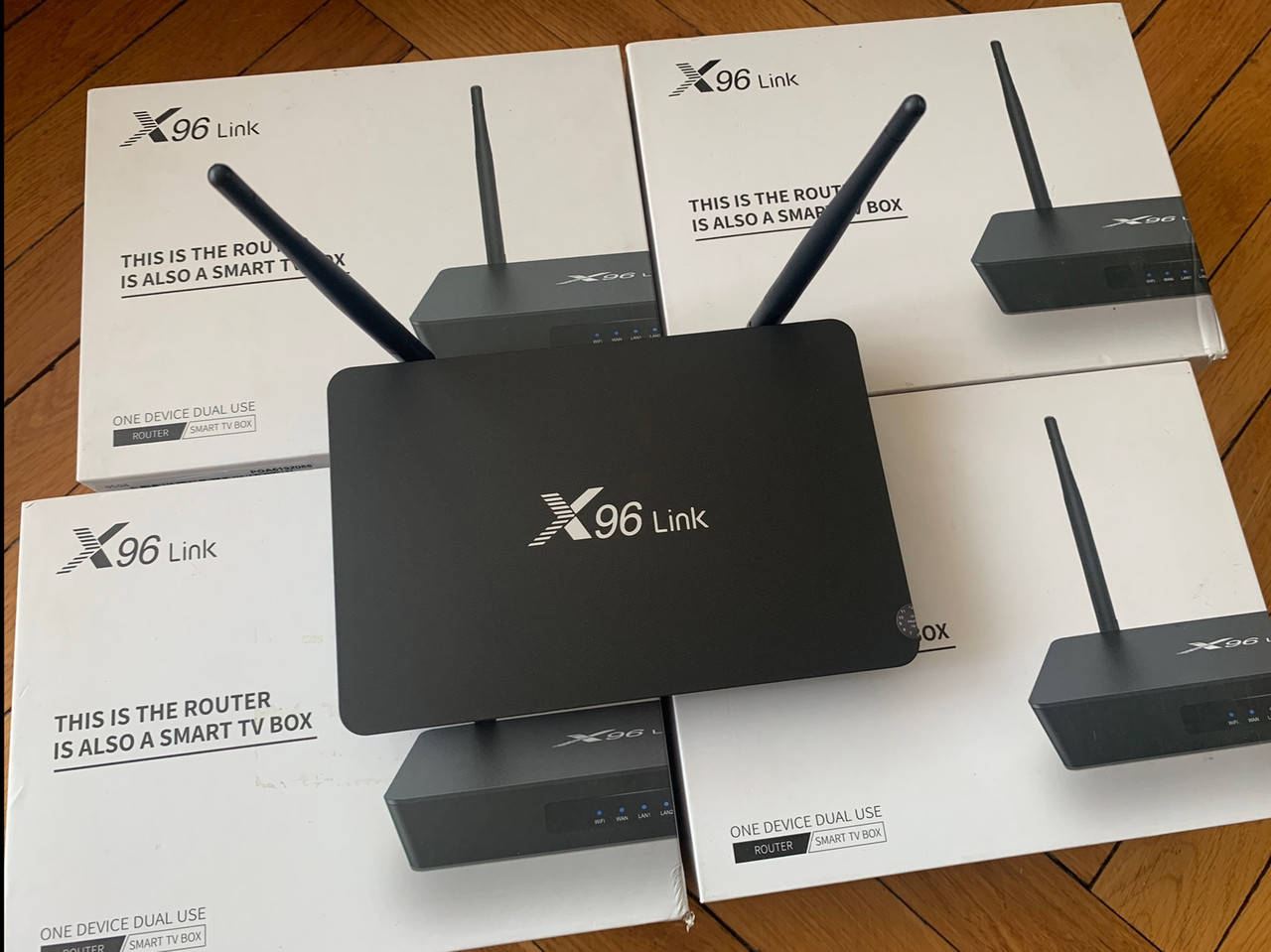 

X96 Link 2/16GB Smart TV (смарт тв) Android приставка + WIFI роутер 2 в 1