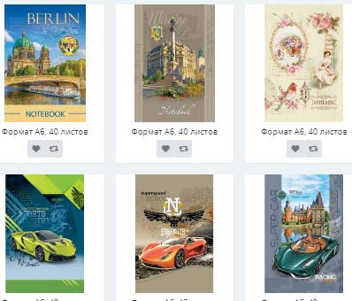 

Блокнот на пружині A6 "Рюкзачок" ЗК-17 40арк