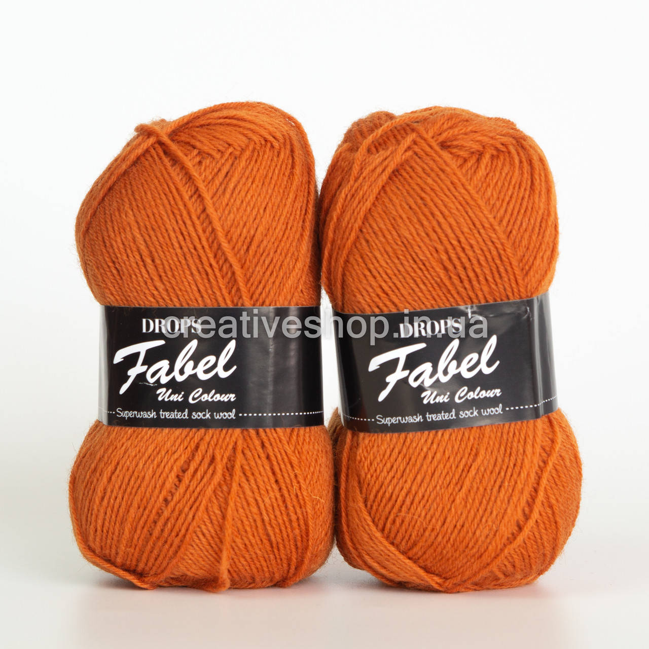 

Пряжа Drops Fabel (цвет 110 rust)